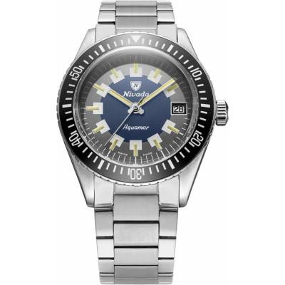 Nivada Grenchen Aquamar Vintage - Flat Link Bracelet