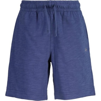 GANT SHIELD cotton SLUB shorts DUSTY NAVY