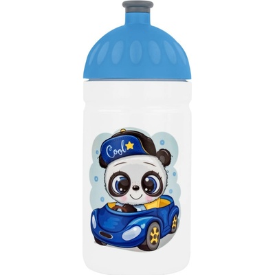 R&B Mědílek Zdravá fľaša na pitie 0,5 l Panda driver