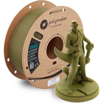 Polymaker HT-PLA-GF Army Green - 1, 75 mm / 1000 g (PA18005)