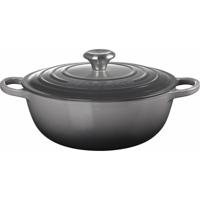 Le Creuset 21114284440430 Hrniec La Marmite Signature 28 cm sivý