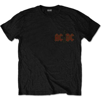 AC/DC Риза Hard As Rock (Back Print) Unisex Black 2XL (ACDCTS71MB05)