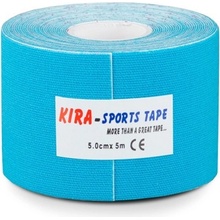 Kira Sports Tape kinezio tejp modrá 5cm x 5m