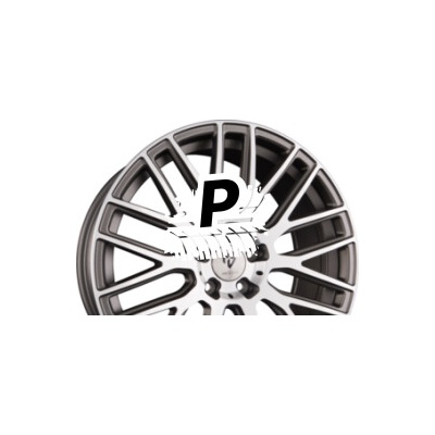 MB DESIGN KV4 7,5x18 5x100 ET45 matt grey polished