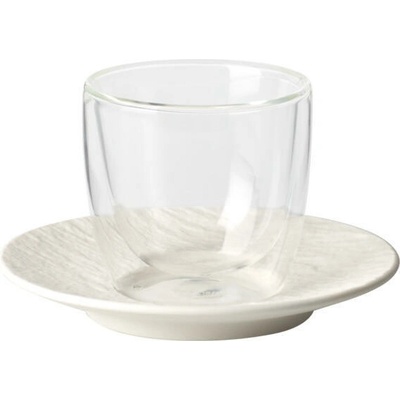 Villeroy & Boch Pohár 0, s podšálkou Manufacture Rock blanc 11000 ml