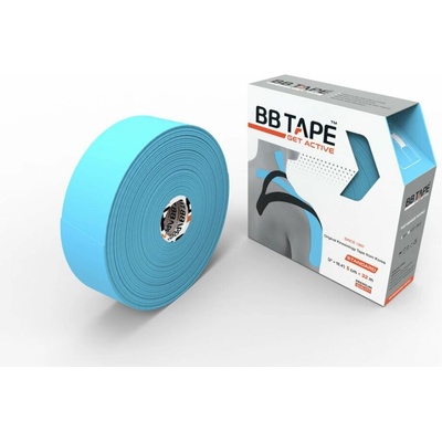 BB Tape JUMBO kineziologický tejp modrá 5 cm x 32 m