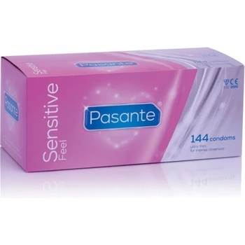 Pasante 144 бр. Тънки презервативи Pasante Sensitive