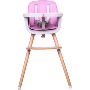 Buba Столче за хранене 2 в 1 Buba Carino - Розово (buba-carino-pink) - baby