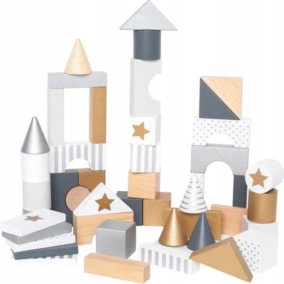 Jabadabado kostky 50 ks STŘÍBRNÁ