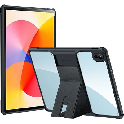 Huawei XUNDD калъф за Huawei MatePad SE 11 - TPU+PC, кожена подставка, Airbag технология, скрийн протектор, черен
