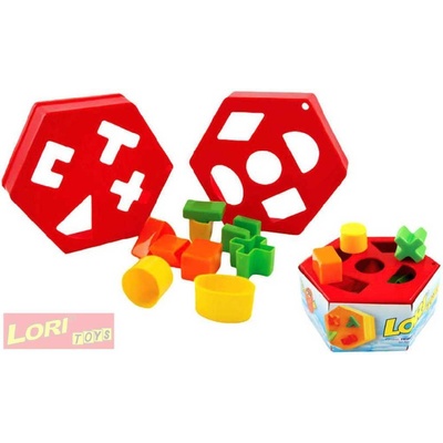 Lori vkládačka šestihran plast
