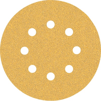 Bosch Brúsny papier EXPERT C470 s 8 otvormi pre excentrické brúsky, 125 mm, zrnitosť 60, 5 ks 2608900804