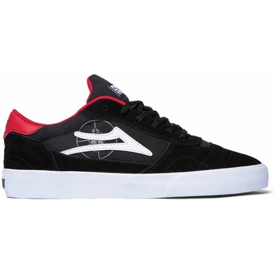 Lakai Public Enemy Cambridge čierna červená Suede