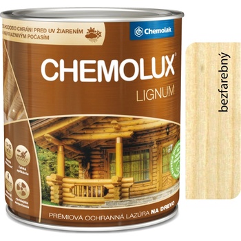 Chemolux Lignum 2,5 l bezfarebná