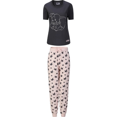 Character Дамски комплект Character Short Sleeve Pyjama Set Womens - Dumbo