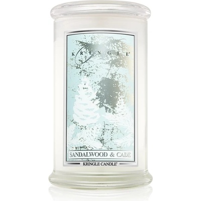 Kringle Candle Sandalwood & Cade ароматна свещ 624 гр
