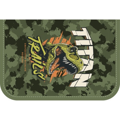 Eurocom Несесер Street Trails, 1 цип, празен, 20.5x13x4cm (24687-А-TRAILS)