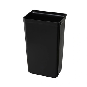 Horecano Пластмасов контейнер за количка за кухненски отпадъци черен 33x23x56cм 035A GX (0114113)
