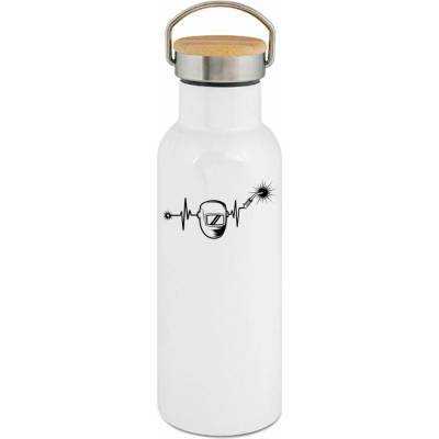 123TRIKO termoska EKG, svářeč, černý tisk 500 ml