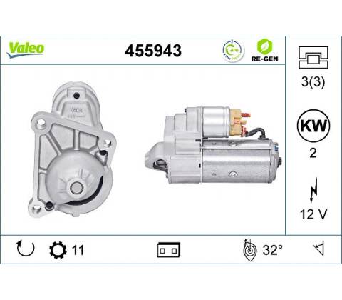 Startér VALEO 455943
