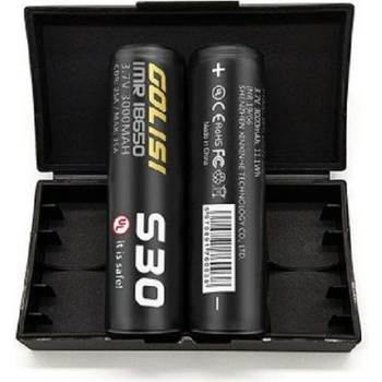 Golisi baterie S30 IMR 18650 35A 3000mAh 2ks + pouzdro