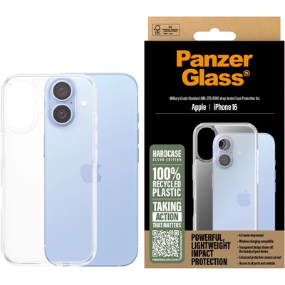 Panzer Гръб PanzerGlass HardCase за iPhone 16 - Прозрачен