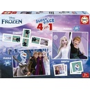 Educa Puzzle 4v1 Frozen 2x puzzle, pexeso a domino 40-99 dielov