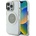 GUESS Калъф Guess IML Metal Colored Circle Classic Logo MagSafe за iPhone 16 Pro - сив (3666339428747)
