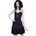 KILLSTAR Дамска рокля KILLSTAR - Vivienne Bustle - PLUM - KSRA001657