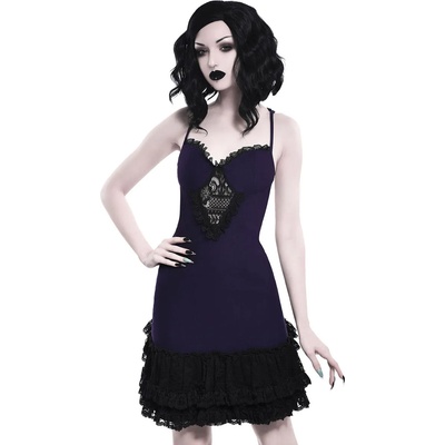 KILLSTAR Дамска рокля KILLSTAR - Vivienne Bustle - PLUM - KSRA001657