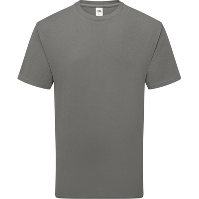 Fruit of the Loom Pure Cotton T krátký rukáv Grafitová světlá