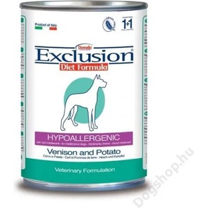 Exclusion Hypoallergenic - Venison & Potato 400 g