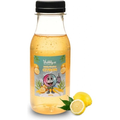 Bubbly Domácí Bubble Tea sirup citron 300 g