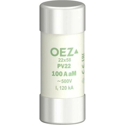 Pojistka válcová OEZ PV22 100A aM