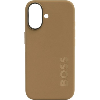HUGO BOSS Калъф за телефон, за iPhone 16, карамел (58684009)