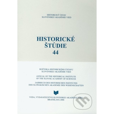 Historické štúdie 44
