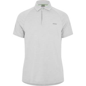 Boss Мъжка блуза с яка Boss Boss Pl Tour Wool 10276309 01 Polo Shirt Mens - Open Grey