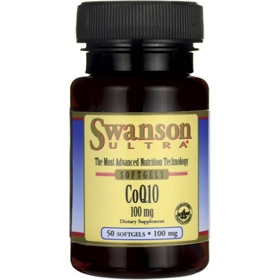 Swanson Koenzym Q10 100 mg 50 kapsúl