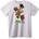 NOONEBRAND Тениска с Карикатурен Баскетболен Дует - 2XL, White
