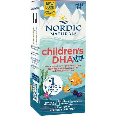 Nordic Naturals Children's DHA Xtra, 880 mg, 60 ml, Nordic Naturals (60908)