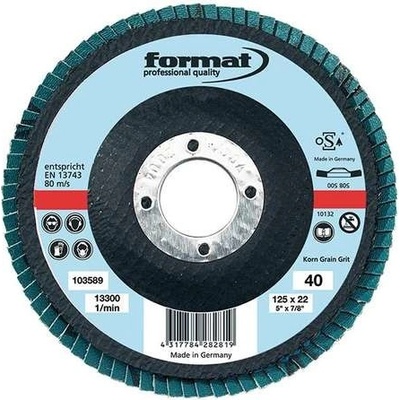 Format Brusný lamelový kotouč 115 mm K80 EDE82860080