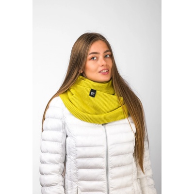 VFstyle pletená šála Elegant olivová