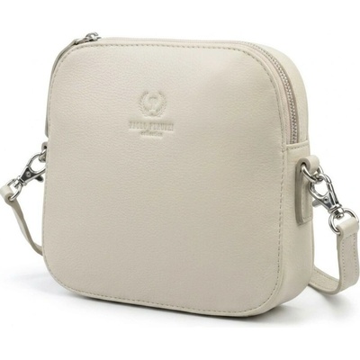 Paolo Peruzzi Smetanová dámská kožená crossbody kabelka Ansie