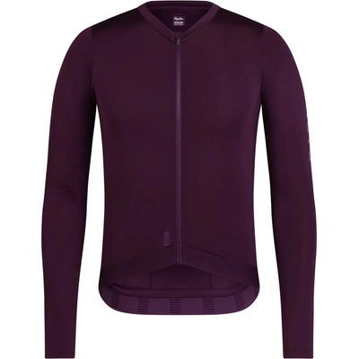 Rapha Pro Team Long Sleeve Lightweight Jersey III Plum/Deep Magenta pánský