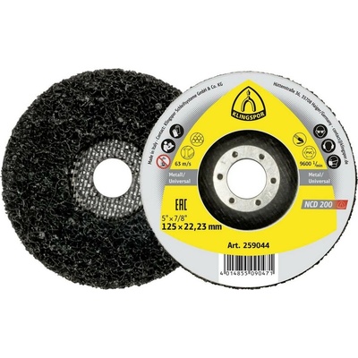 Klingspor Čistiaci kotúč 125 x 22,23 mm 259044 5 ks