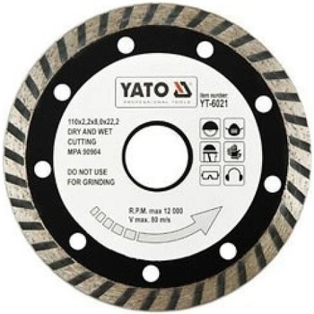 Yato Kotouč diamantový 180 x 22,2 x 2,8 mm YT-6024