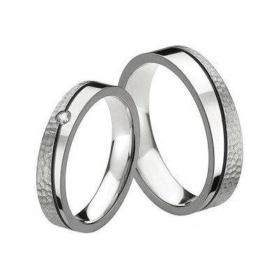 Swepol Pánský titanový snubní prsten T159