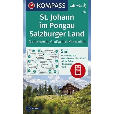 St. Johann im Pongau Salzburger Land 1:50 000
