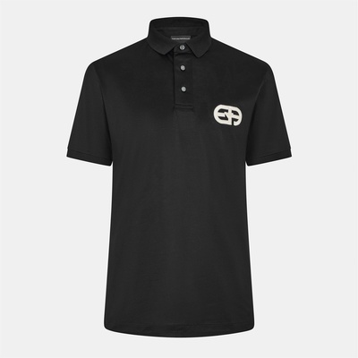 Emporio armani Блуза с яка EMPORIO ARMANI Men's Short-Sleeve Polo Shirt - Black Beauty
