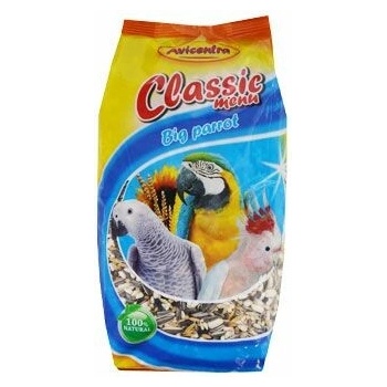 Avicentra Classic menu Veľký papagáj 1 kg